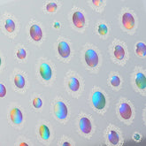 Jelly Nail Sticker - Gem Cat Eye